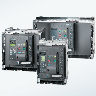 Siemens 3WL1 IEC Circuit Breakers 3WL1B06 ETU15B D/3P