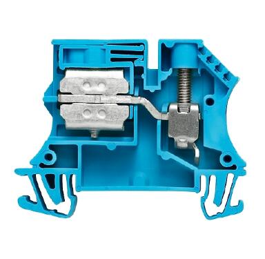 Weidmüller W-Series WNT 10 10X3 1010980000 Neutral conductor disconnect terminal, Busbar connection, 10 mm², 400 V, 57 A, sliding, Blue