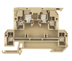 Weidmuller 9503310000 KDKS 1/35 SAK Series, Fuse terminal, Rated cross-section: 4 mm², Screw connection, Beige